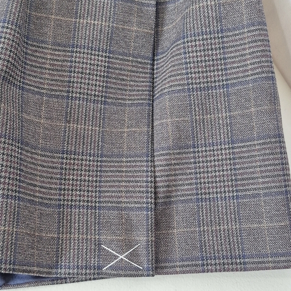 Tommy Hilfiger NWT THFLEX Brown Plaid Sport Coat - Size 44L - Picture 9 of 16